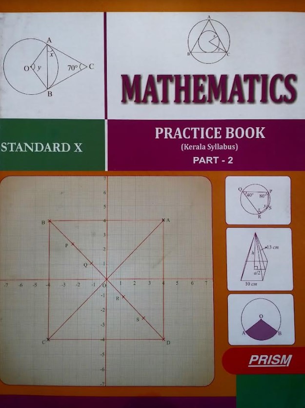 Mathematics Standard X Practice Book Part 2 Kerala Syllabus